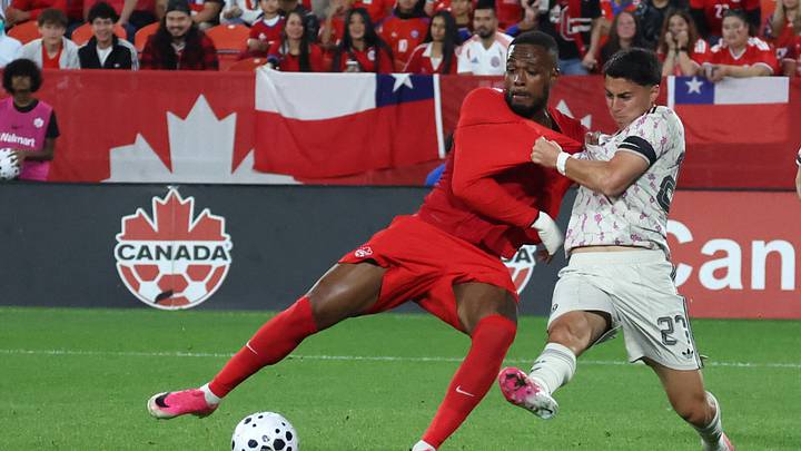 Canada plays an international soccer friendly against Equipo Chile Canada plays an international soccer friendly against Equipo Chile