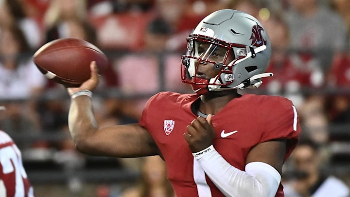 Washington State Cougars quarterback Cameron Ward.