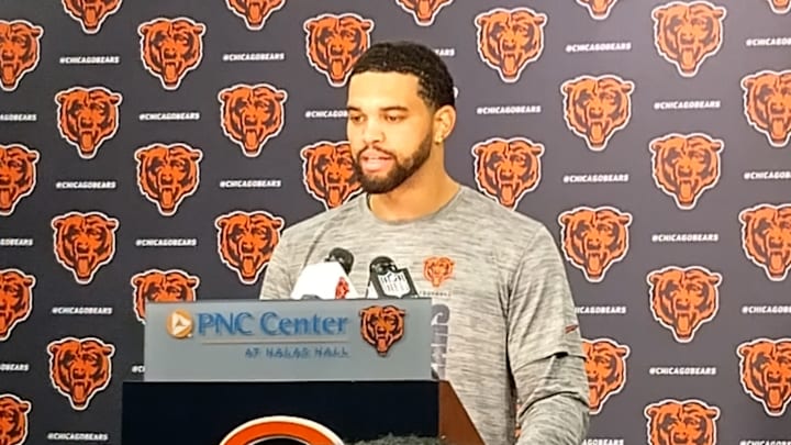 Caleb Williams addresses the issues in the upcoming book claiming he didn't want to be in Chicago.