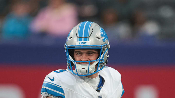 Detroit Lions punter Jack Fox (3) 