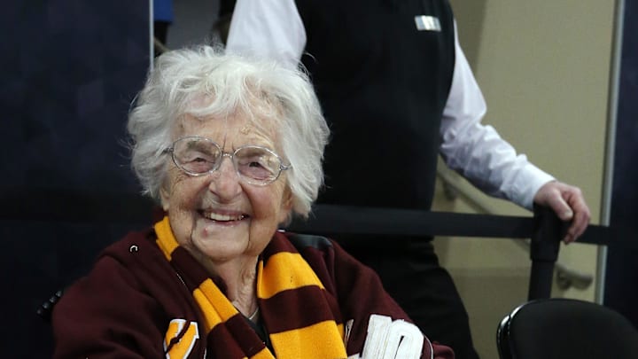 The late Sister Jean of Loyola University Chicago 