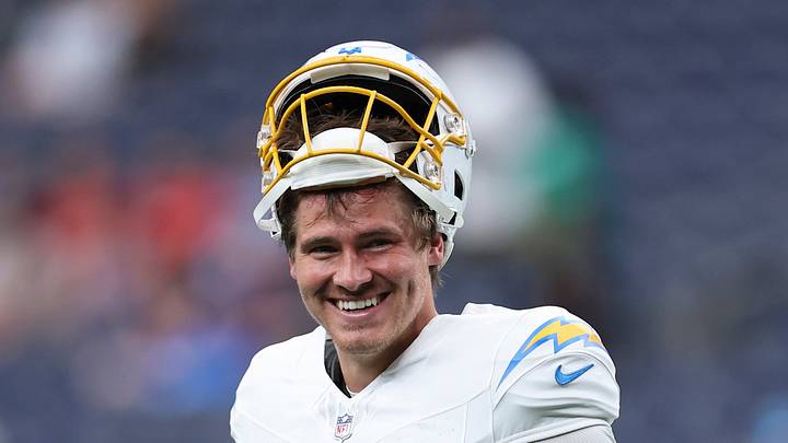Aug 13, 2026; Houston, Texas, USA; Los Angeles Chargers quarterback Justin Herbert (10) smiles before the game against the Houston Texans at Reliant Stadium. Mandatory Credit: Troy Taormina-Imagn Images Aug 13, 2026; Houston, Texas, USA; Los Angeles Chargers quarterback Justin Herbert (10) smiles before the game against the Houston Texans at Reliant Stadium. Mandatory Credit: Troy Taormina-Imagn Images