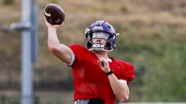 Washington State quarterback commit Ryan Harrington of Anacortes High School. Washington State quarterback commit Ryan Harrington of Anacortes High School.
