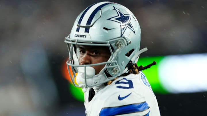 Dallas Cowboys wide receiver KaVontae Turpin (9) is shown after completing a pass at MetLife