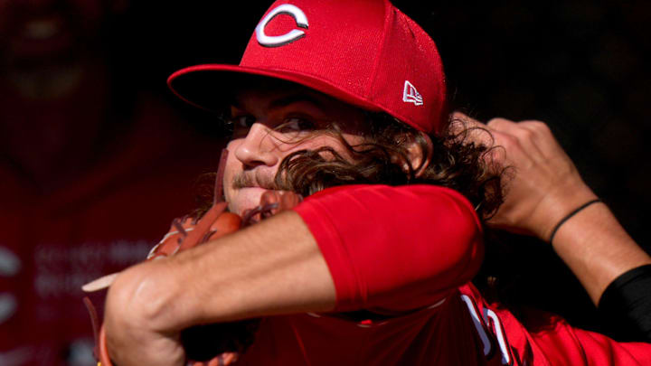 Cincinnati Reds non-roster invitee pitcher Rhett Lowder