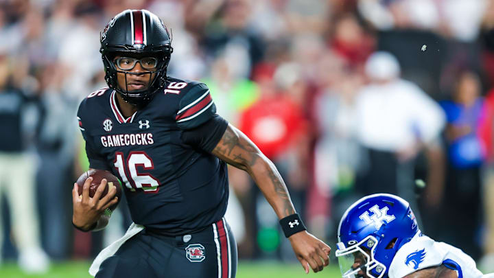 South Carolina football starting quarterback LaNorris Seller