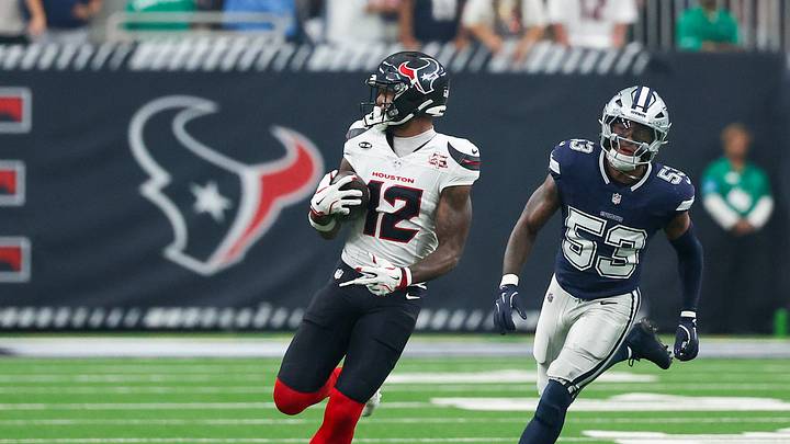 Houston Texans wide receiver Nico Collins. Houston Texans wide receiver Nico Collins.