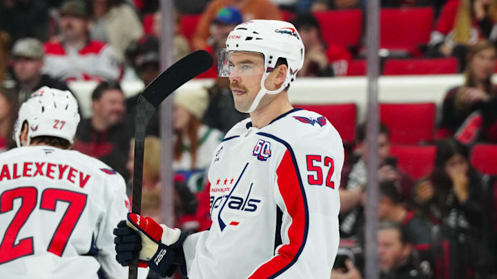 Dylan McIlrath, Washington Capitals Mandatory Credit: James Guillory-Imagn Images