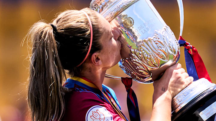 Alexia Putellas conquistou três títulos e foi finalista da Champions Feminina na última temporada