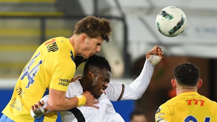 Luka Vuskovic in action against OH Leuven