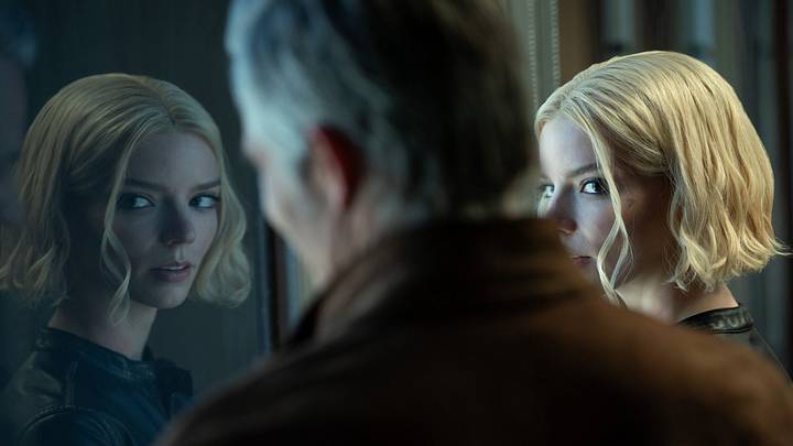 Anya Taylor-Joy and Timothy Olyphant in "Lucky," now streaming on Apple TV Anya Taylor-Joy and Timothy Olyphant in "Lucky," now streaming on Apple TV