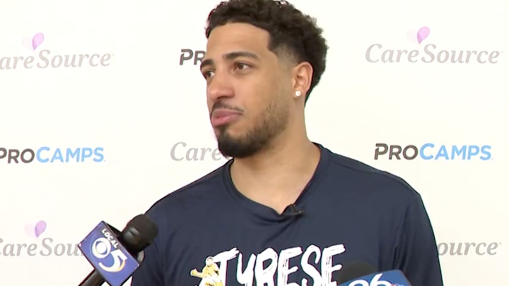 Tyrese Haliburton tore his Achilles in Game 7 of the NBA Finals in June. 