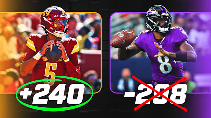 The Commanders are significant underdogs this weekend against the Ravens.