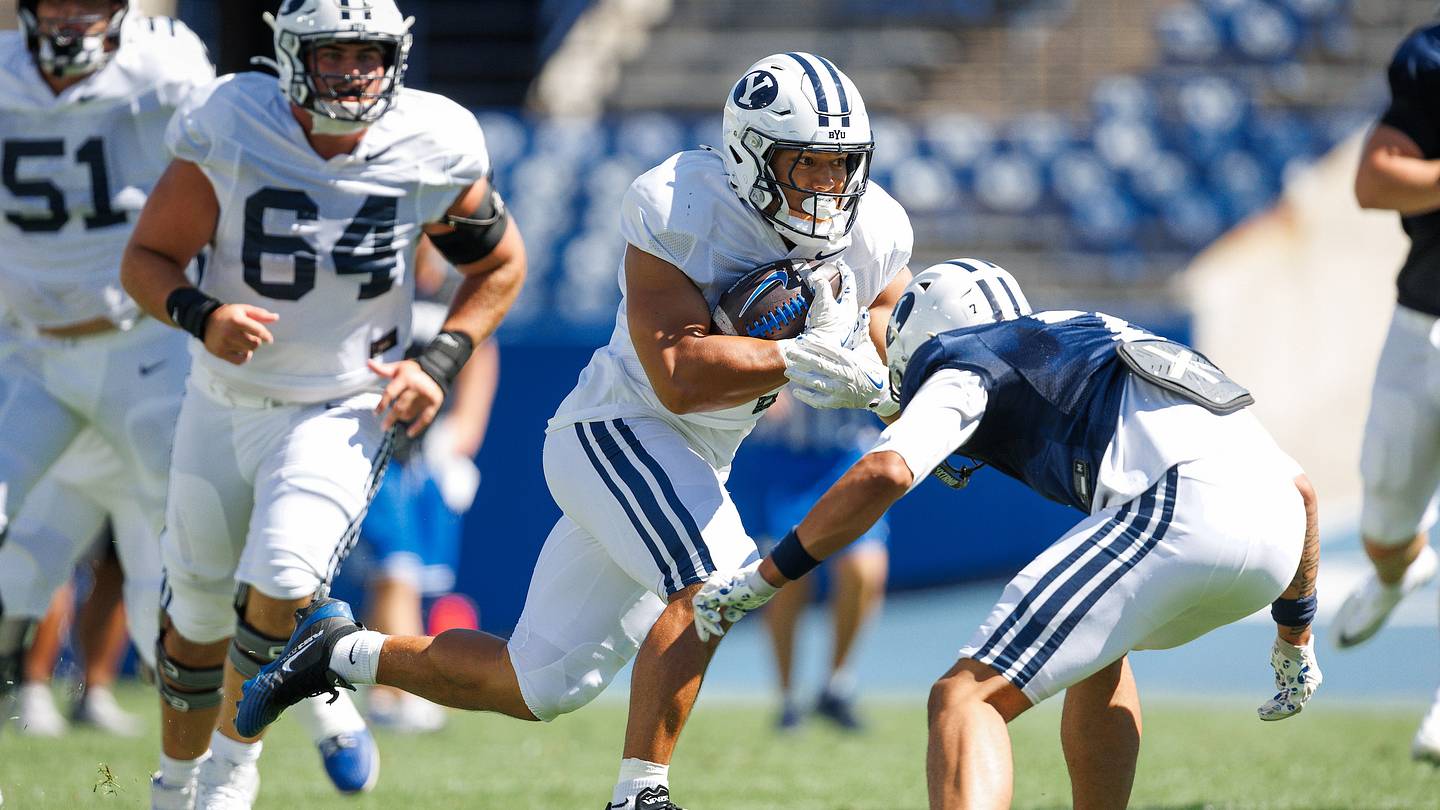 BYU Defensive Coordinator Kelly Poppinga Praises Offense After Dominant Scrimmage