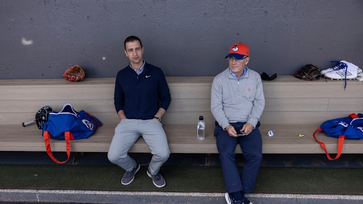 New York Mets General Manager David Stearns and owner Steve Cohen... New York Mets General Manager David Stearns and owner Steve Cohen...