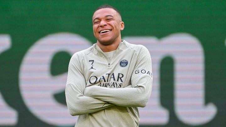 Paris Saint-Germain Training Session And Press Conference - UEFA Champions League 2023/24 Paris Saint-Germain Training Session And Press Conference - UEFA Champions League 2023/24