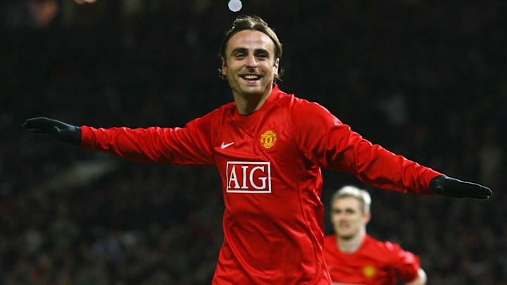 Dimitar Berbatov a évolué à Manchester United.