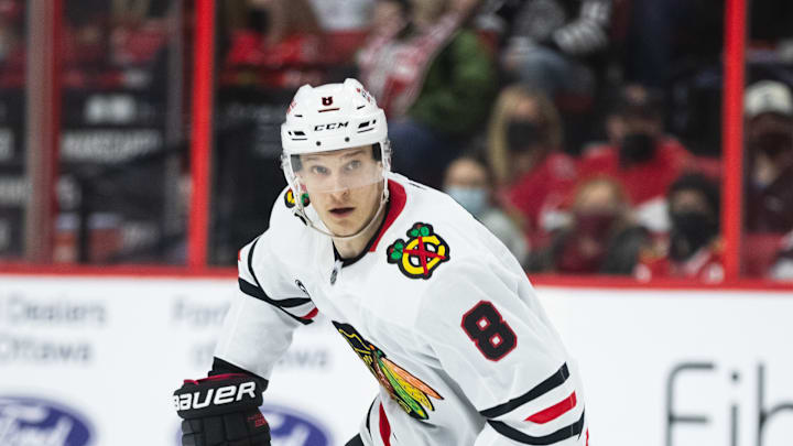 Dominik Kubalik - Chicago Blackhawks v Ottawa Senators
