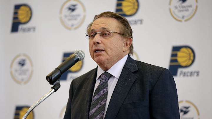 Dec 14, 2015; Indianapolis, IN, USA; The Indiana Pacers held a groundbreaking ceremony for the St.