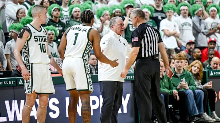 Jeremy Fears Jr., Tom Izzo, Michigan State Spartans