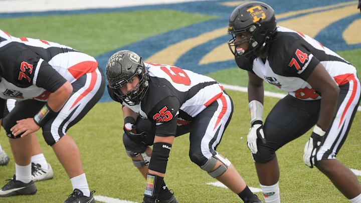 South Carolina football signee Josiah Thompson at the Shrine Bowl of the Carolinas back in December