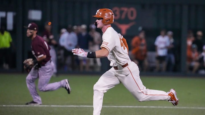 Max Belyeu, Texas baseball