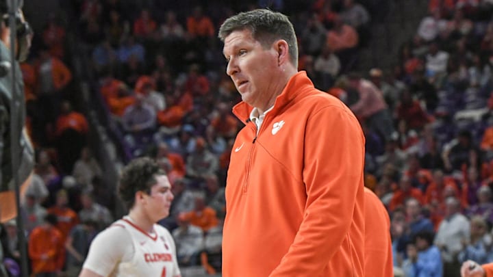 Jan 6, 2024; Clemson, South Carolina, USA; Clemson Head Coach Brad Brownell 