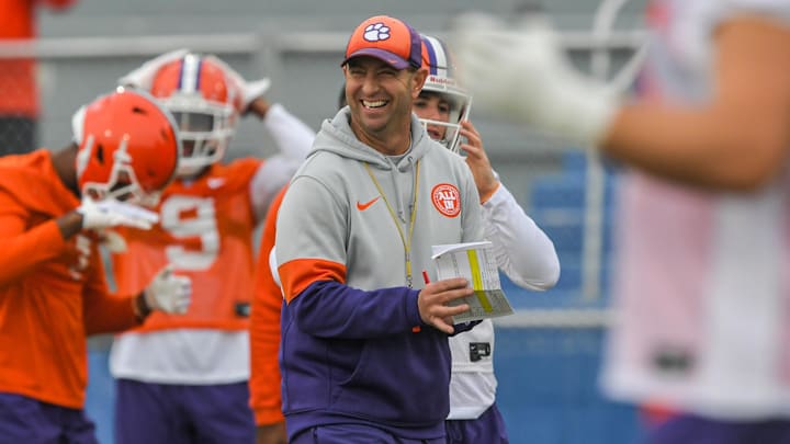 Clemson head coach Dabo Swinney