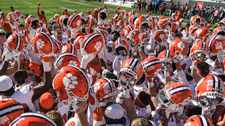 Clemson Football before the TaxSlayer Gator Bowl