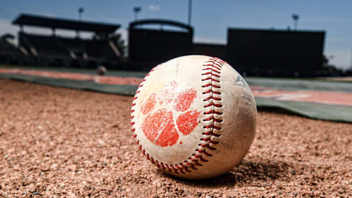 Clemson fall baseball practice September 28, 2023.