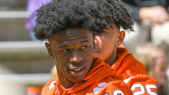 Clemson cornerback Corian Gipson (12) is becoming more and more prevalent on the Tigers' defensive unit. 