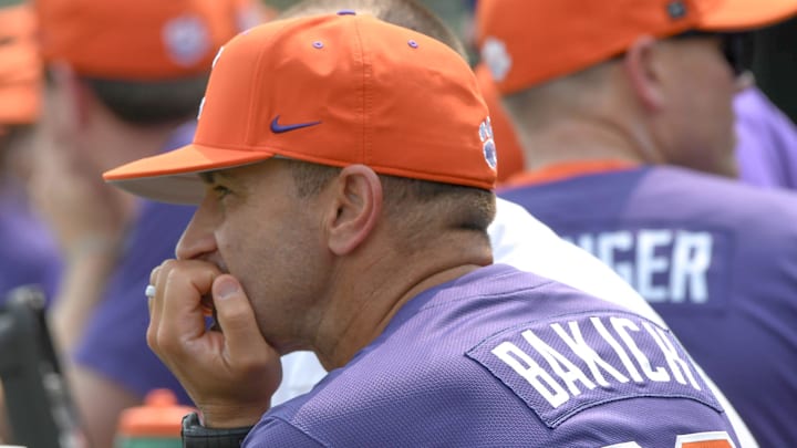 Erik Bakich addressed multiple injuries Tuesday, confirming three Clemson players will miss opening weekend against Army.