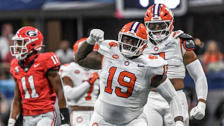 Clemson defensive tackle DeMonte Capehart was selected by the Tampa Bay Buccaneers with the 155th pick of the 2026 NFL Draft.