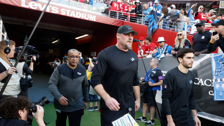 Lions coach Dan Campbell.