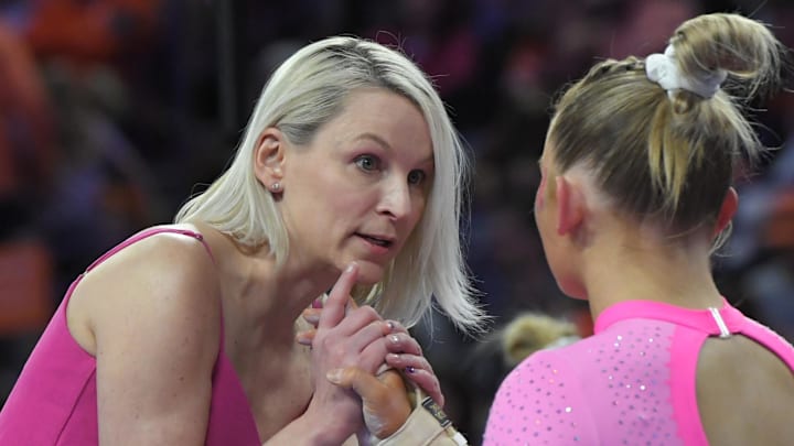 Clemson head gymnastics coach Amy Smith was fired by the school after two seasons.