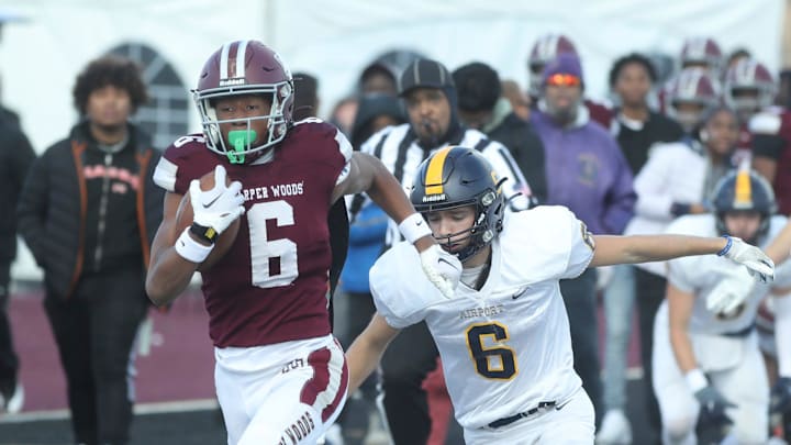 Harper Woods receiver Dakota Guerrant