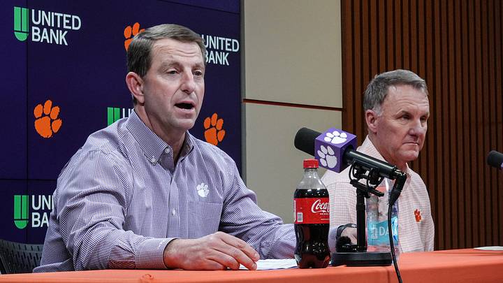 Dabo Swinney, Chad Morris, Clemson Tigers