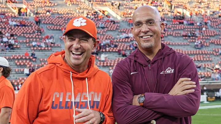 Dabo Swinney, Clemson Tigers, James Franklin, Virginia Tech Hokies