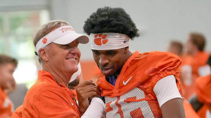 Clemson offensive coordinator Chad Morris will look to reach the Tigers' potential on offense as ACC play begins. Clemson offensive coordinator Chad Morris will look to reach the Tigers' potential on offense as ACC play begins.