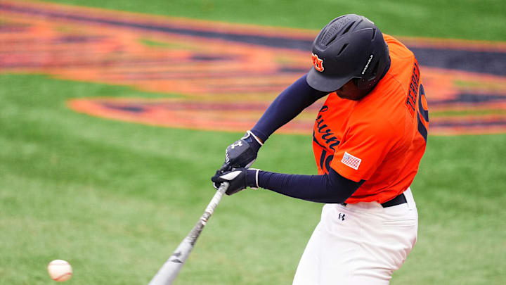 Auburn Tigers outfielder Bub Terrell was named SEC Freshman of the Week
