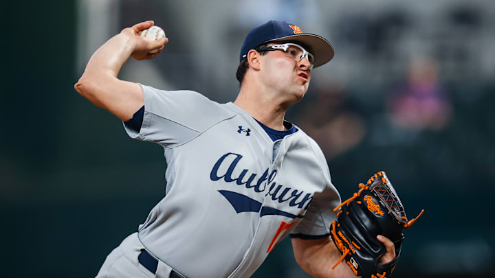 Auburn Tigers pitcher Samuel Dutton is scheduled to take the mound on Friday vs. the No. 2 Georgia Bulldogs. 