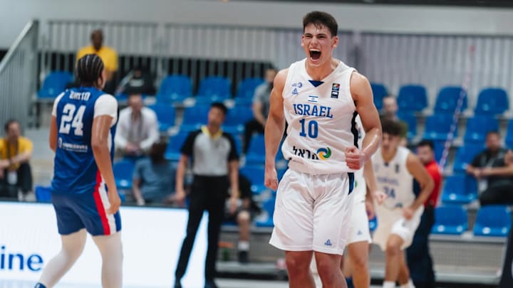 Omer Mayer at FIBA World Cup