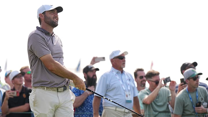 Scottie Scheffler wasn't his usual self in the opening round at Oakmont and is tied for 50th. 