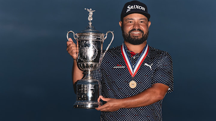 J.J. Spaun won his first major at the U.S. Open.