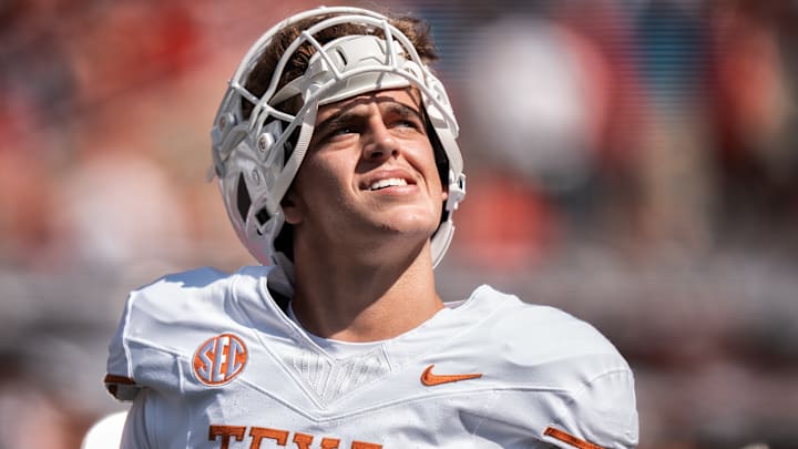 Arch Manning went just 17 for 30 in his debut as the Texas starting quarterback.