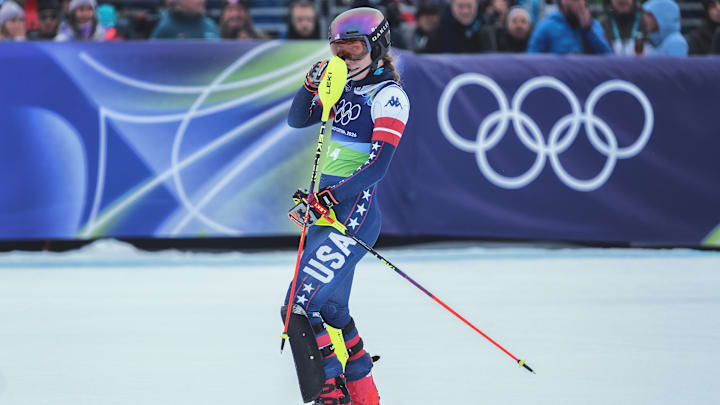 Mikaela Shiffrin explained her mindset before gold medal-winning run that snapped a long medal drought.