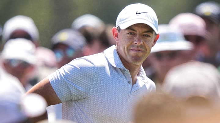 Rory McIlroy is looking to take the lead into the weekend at the Masters.