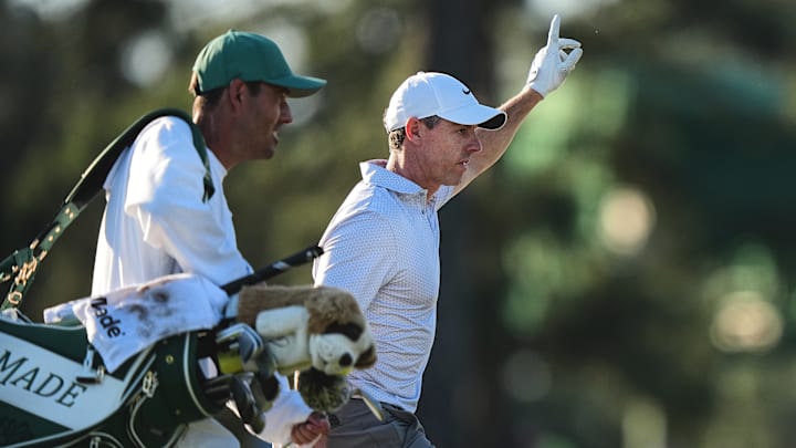 Rory McIlroy opened up a six-shot lead Friday at Augusta National.