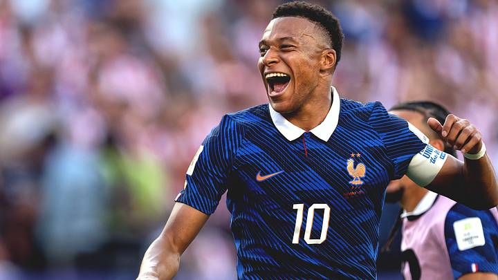 Kylian Mbappé is now tied with Lionel Messi in the Golden Boot race. Kylian Mbappé is now tied with Lionel Messi in the Golden Boot race.