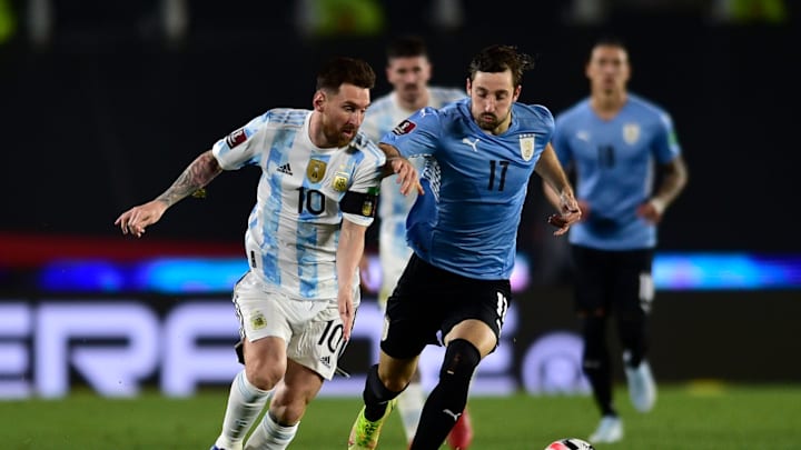 Messi vs Uruguay Messi vs Uruguay